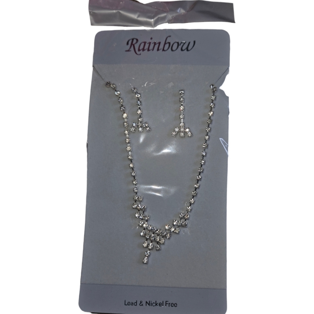 NWT Rainbow Bridesmaids Jewelry Set